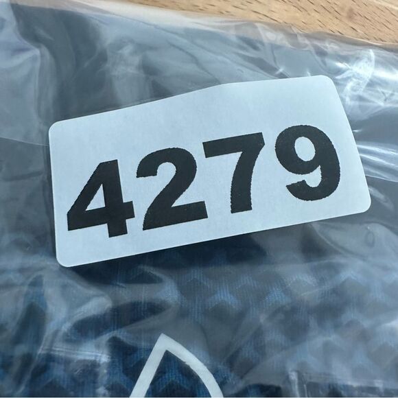 Deolax Polo‎ Shirt Mens XXL Blue Geometric Pattern Stretch Golf Casual Outdoor - Picture 16 of 16